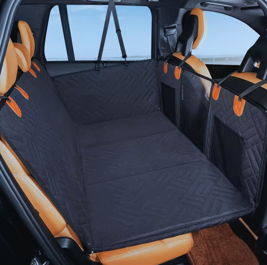 Housse Compawny™ Fini les poils et les griffures en voiture !