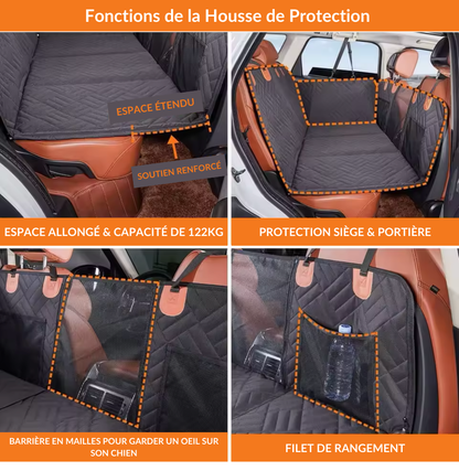 Housse de Protection de Voiture pour Chiens - Compawny™